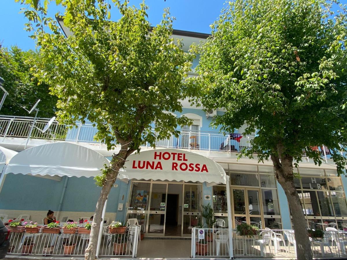 Hotel Luna Rossa Rimini Exterior photo